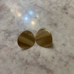 Gold Circle Studs